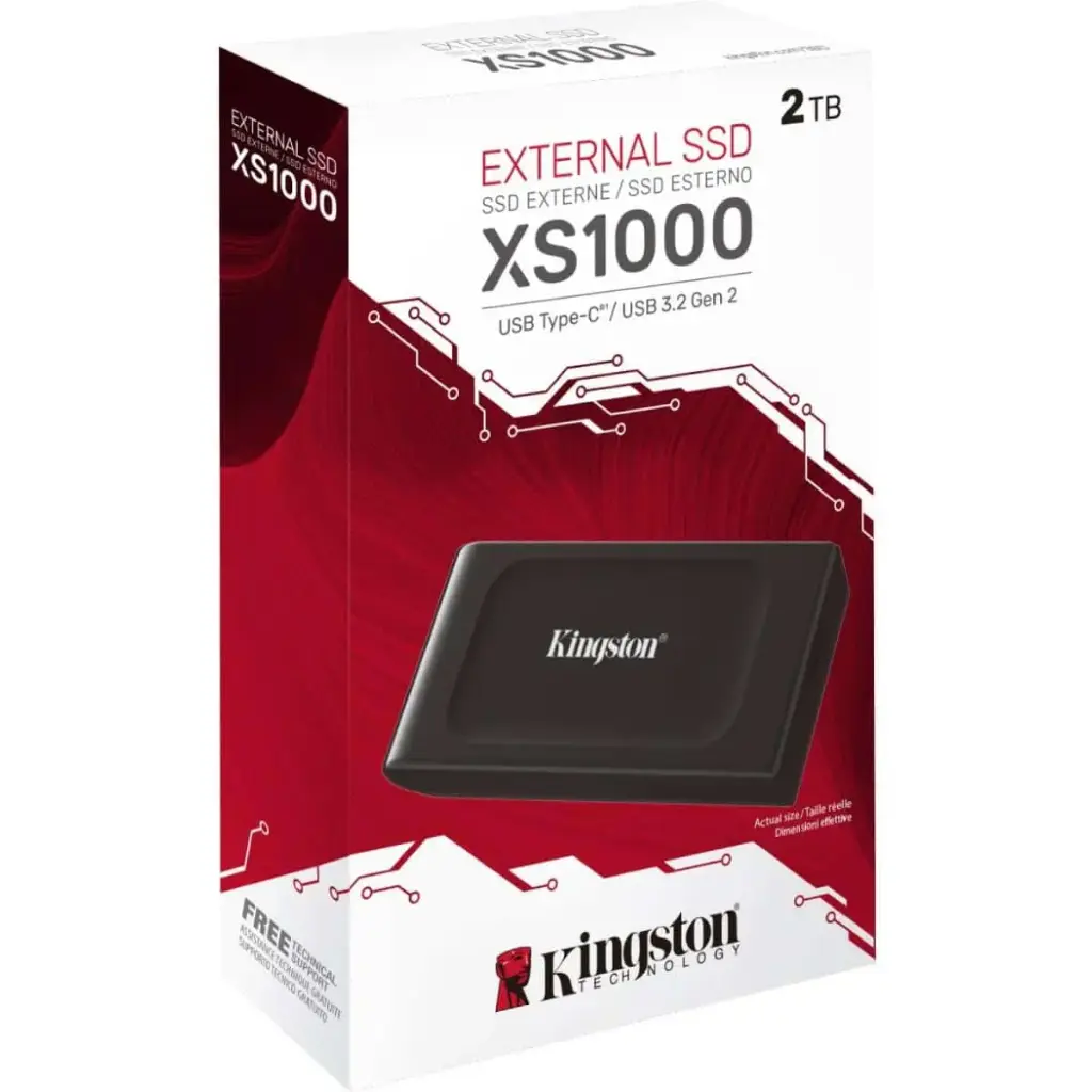 Disco Duro SSD Externo Kingston 2TB