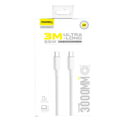 [Q25CTC] Cable Tipo-C a Tipo-C de 66W Carga Súper Rápida